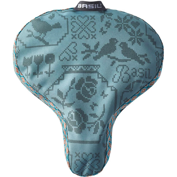 Basil Housses & Protections Selle Bohème Housse De Selle, Bleu 3 Basil Housses & Protections Selle Bohème Housse De Selle, Bleu
