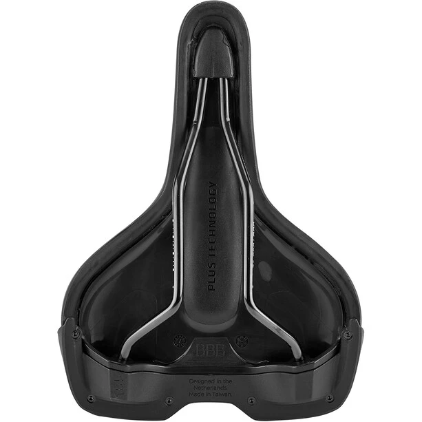 Bbb Selles Trekking & VTC Meander Active BSD-92 Selle, Noir 6 Bbb Selles Trekking & VTC Meander Active BSD-92 Selle, Noir – Image 4