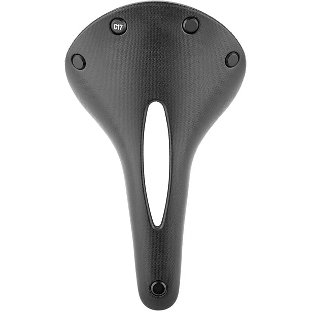 Brooks Selles Trekking & VTC Cambium C17 Carved All Weather Selle, Noir 5 Brooks Selles Trekking & VTC Cambium C17 Carved All Weather Selle, Noir – Image 3