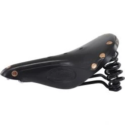 Brooks Selles En Cuir Flyer Special Selle En Cuir Véritable Homme, Noir