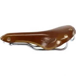 Brooks Selles En Cuir Swift Chrome Special Selle En Cuir Véritable, Marron