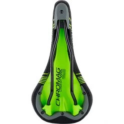 Chromag Selles Downhill, Freeride & BMX Lynx DT Selle, Noir/vert -Selles Soldes chromag lynx dt sattel schwarz tight green 5
