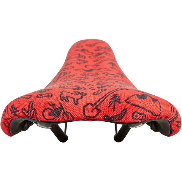 Dartmoor Selles Downhill, Freeride & BMX Primal Selle, Rouge 4 Dartmoor Selles Downhill, Freeride & BMX Primal Selle, Rouge – Image 2