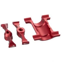 Kcnc Housses & Protections Selle Carbon Kit Support De Selle Ø30,9-34,9mm Pour Ti Pro Lite, Rouge