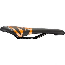 Reverse Selles Downhill, Freeride & BMX Fort Will Style Selle, Noir/orange