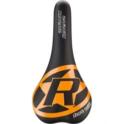 Reverse Selles Downhill, Freeride & BMX Fort Will Style Selle, Noir/orange -Selles Soldes reverse fort will style schwarz orange 4