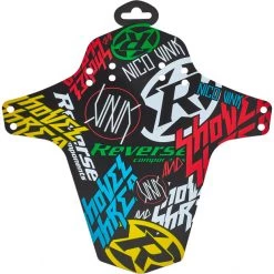 Reverse Selles Downhill, Freeride & BMX Nico Vink Shovel & Shred Selle, Noir/bleu -Selles Soldes reverse nico vink shovel shred saddle black light blue 6