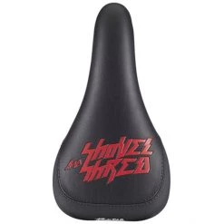 Reverse Selles Downhill, Freeride & BMX Nico Vink Shovel & Shred Selle, Noir/rouge -Selles Soldes reverse nico vink shovel shred saddle black red 5