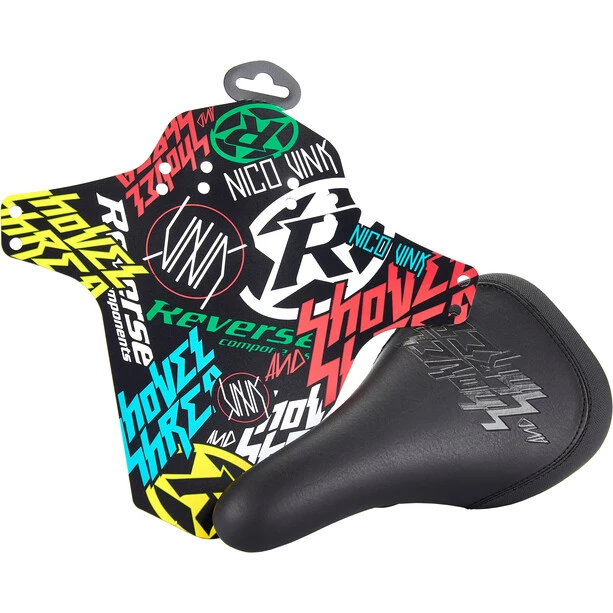 Reverse Selles Downhill, Freeride & BMX Nico Vink Shovel & Shred Selle, Noir 8 Reverse Selles Downhill, Freeride & BMX Nico Vink Shovel & Shred Selle, Noir – Image 6