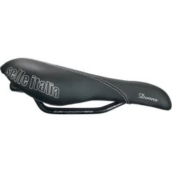 Selle-italia Selles Trekking & VTC Donna Gel Flow Selle Femme, Noir