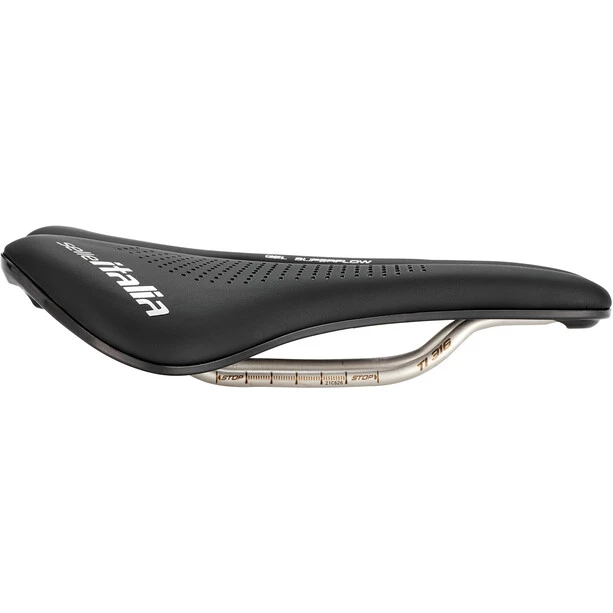 Selle-italia Selles Vélo De Route Max Novus EVO Boost TI316 Superflow Selle, Noir 3 Selle-italia Selles Vélo De Route Max Novus EVO Boost TI316 Superflow Selle, Noir