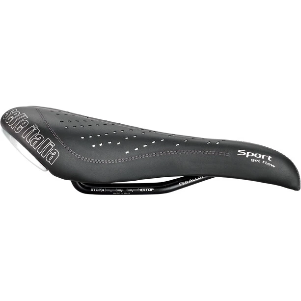 Selle-italia Selles Vélo De Route Sport Gel Flow Selle, Noir 3 Selle-italia Selles Vélo De Route Sport Gel Flow Selle, Noir