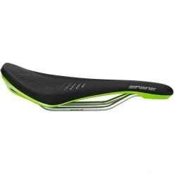 Spank Selles Downhill, Freeride & BMX Oozy 220 Selle Homme, Noir/vert