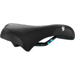 Sportourer Selles Ville & Confort Kaalam Gel Soft Touch Selle Vélo électrique, Noir