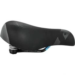 Sportourer Selles Ville & Confort Zeta Comfort Gel Flow Selle, Noir