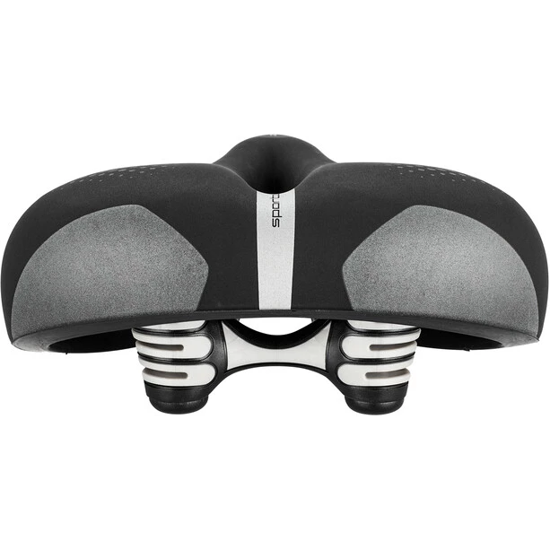 Sportourer Selles Ville & Confort Zeta Comfort Gel Flow Selle, Noir 4 Sportourer Selles Ville & Confort Zeta Comfort Gel Flow Selle, Noir – Image 2
