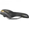 Velo Selles Trekking & VTC Plush Selle Femme, Noir