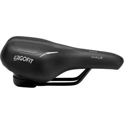 Xlc Selles Trekking & VTC Viale EL SA-V02 Selle De Trekking Femme, Noir